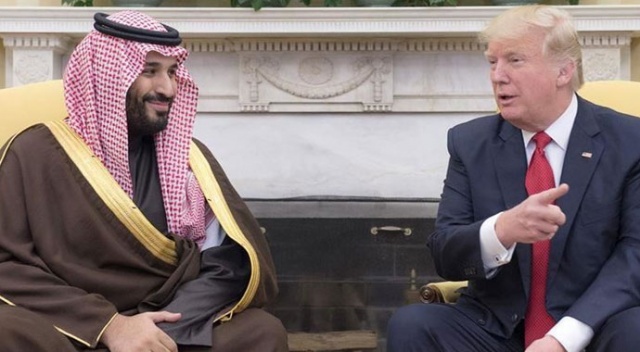 ABD Başkanı Trump Suudi Veliaht Prens bin Selman'la görüştü