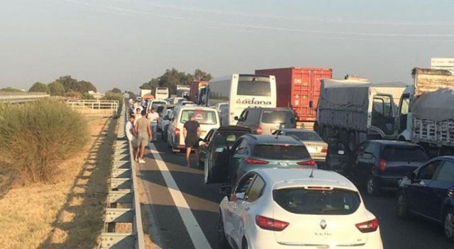 Aydın-İzmir otobanı çift yönlü ulaşıma kapandı