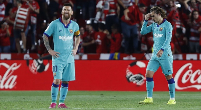 Barcelona, Granada deplasmanında kaybetti