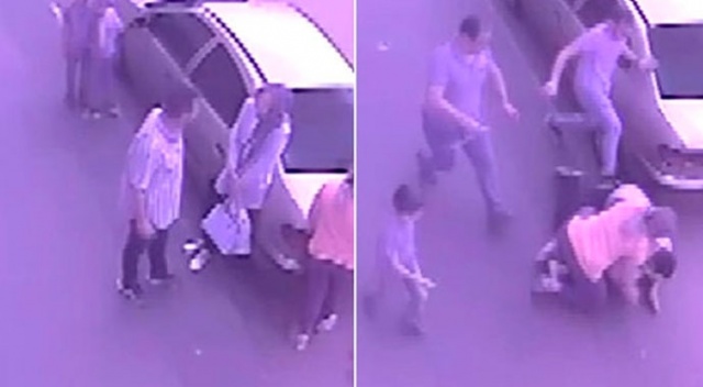 Barışma teklifini kabul etmedi... Oğlunun gözü önünde bıçaklandı