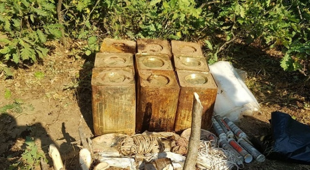 Bitlis'te 180 kilo patlayıcı madde imha edildi