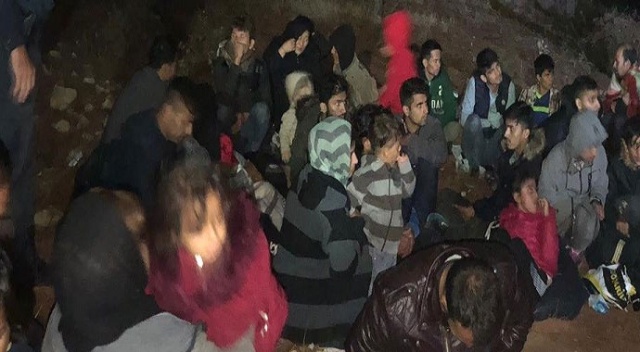 Çanakkale’de 203 mülteci yakalandı Çanakkale’de 203 mülteci yakalandı