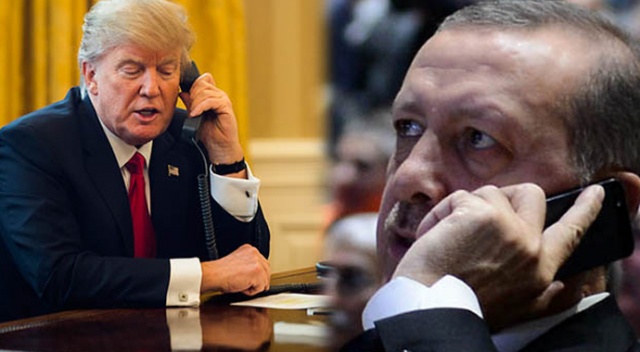 Cumhurbaşkanı Erdoğan, ABD Başkanı Trump ile telefonda görüştü