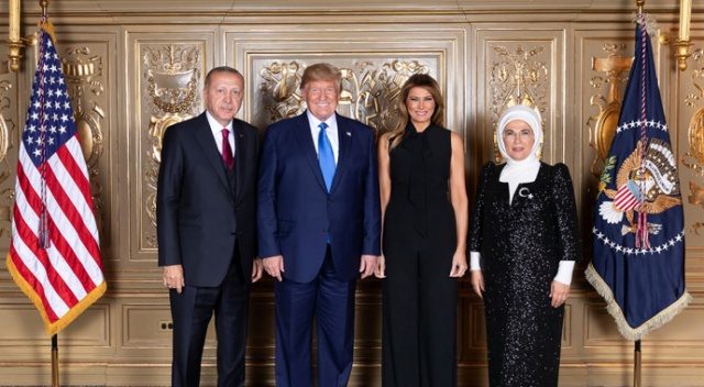 Cumhurbaşkanı Erdoğan, Trump tarafından verilen resepsiyona katıldı Cumhurbaşkanı Erdoğan, Trump tarafından verilen resepsiyona katıldı