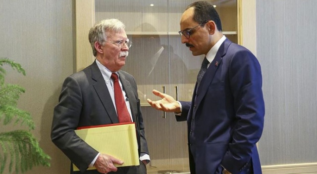 Cumhurbaşkanlığı Sözcüsü Kalın, Bolton ile telefonda görüştü Cumhurbaşkanlığı Sözcüsü Kalın, Bolton ile telefonda görüştü