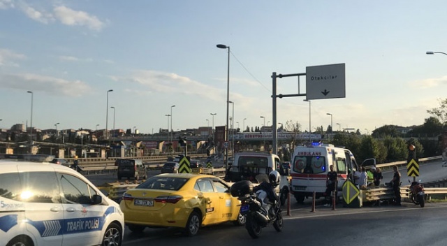 Eyüpsultan’da motosiklet kazası: 2 yaralı