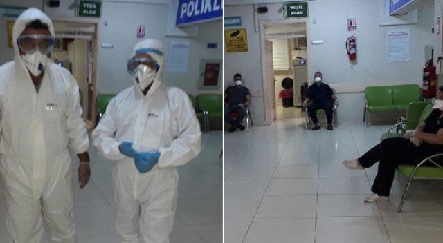 Hastanede panik! Karantinaya alındı
