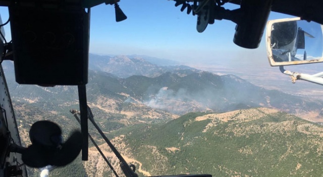 Hatay'da korkutan orman yangını
