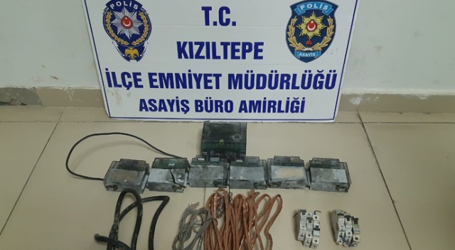 Kızıltepe'de 2 şüpheli hırsızlıktan gözaltına alındı