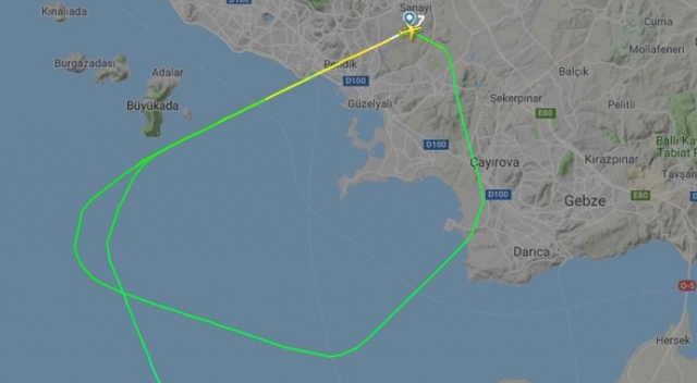 Kuleden pilotlara 'deprem oldu' uyarısı Kuleden pilotlara 'deprem oldu' uyarısı