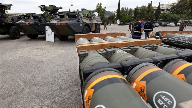Lübnan'dan İsrail tarafına tanksavar atışı Lübnan'dan İsrail tarafına tanksavar atışı