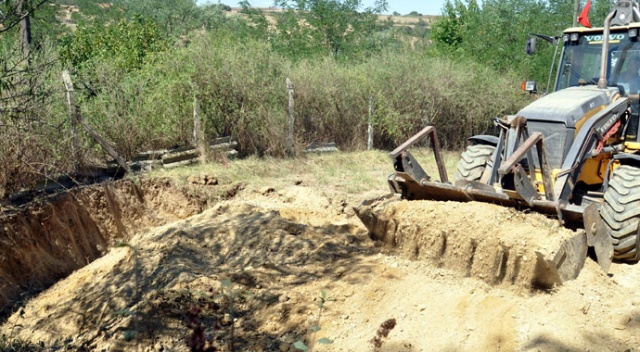 Malkara&#039;da, &#039;500 kilo altın&#039; iddiasıyla resmi kazı yapıldı