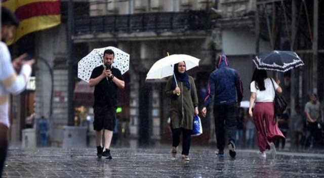 Meteoroloji&#039;den 13 il için sağanak uyarısı