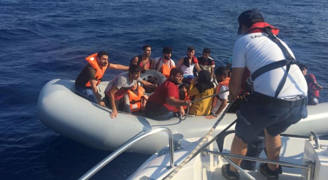 Muğla&#039;da 28 düzensiz göçmen yakalandı