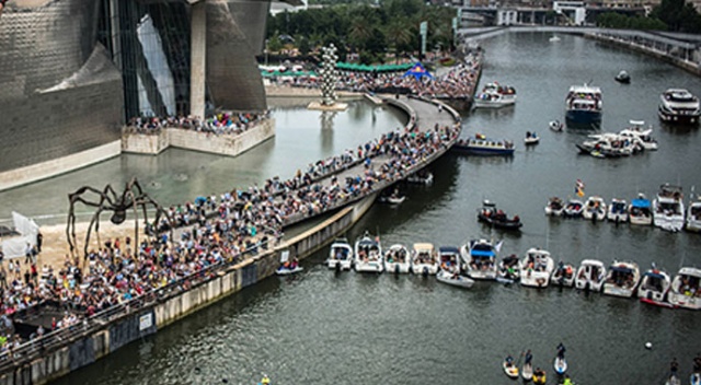 Red Bull Cliff Diving'de son durak Bilbao