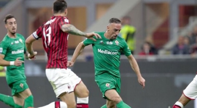 Ribery attı, Fiorentina kazandı Ribery attı, Fiorentina kazandı