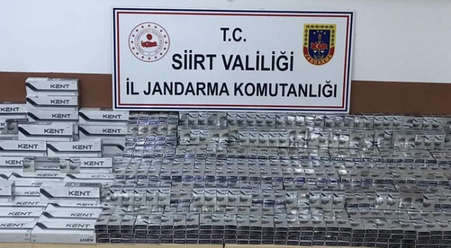 Siirt’te 2 bin 500 paket kaçak sigara ele geçirildi Siirt’te 2 bin 500 paket kaçak sigara ele geçirildi