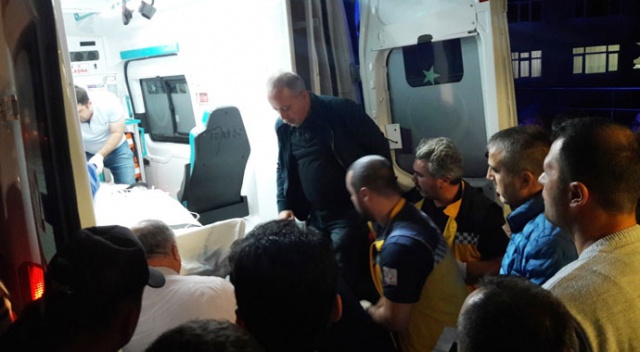 Sinop'ta silahlı saldırı: 1 yaralı