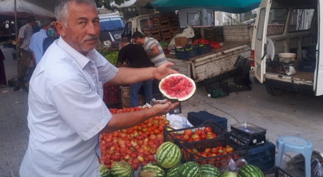 Susuz üretilen yerli karpuza rağbet