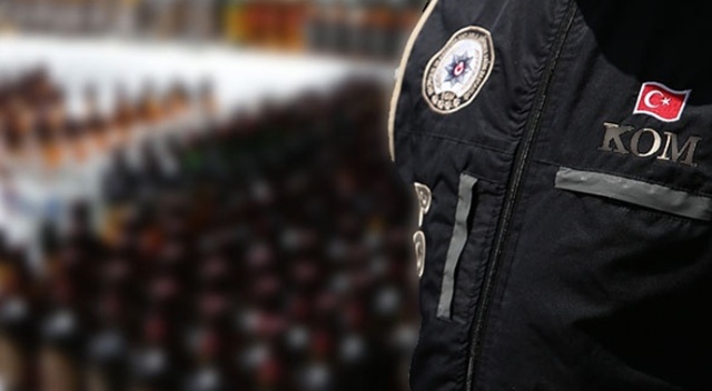 Yılbaşından bu yana kaçak içkiye toplam bin 167 operasyon
