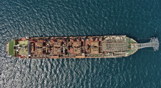 Yüzen enerji santrali İstanbul’da