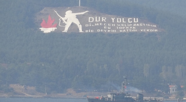 2 Rus savaş gemisi Çanakkale Boğazı’ndan geçti 2 Rus savaş gemisi Çanakkale Boğazı’ndan geçti