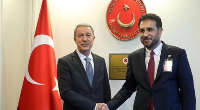 Bakan Akar, Afganistanlı mevkidaşıyla görüştü Bakan Akar, Afganistanlı mevkidaşıyla görüştü
