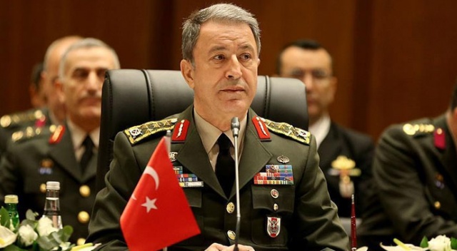 Bakan Akar'dan başsağlığı mesajı Bakan Akar'dan başsağlığı mesajı