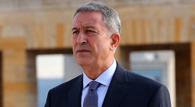 Bakan Akar'dan başsağlığı mesajı Bakan Akar'dan başsağlığı mesajı