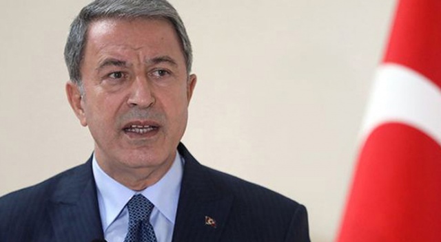Bakan Akar'dan başsağlığı mesajı Bakan Akar'dan başsağlığı mesajı