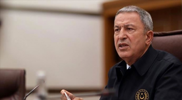 Bakan Akar'dan skandal tasarıya tepki: 'Müttefiklik ruhuna aykırı' Bakan Akar'dan skandal tasarıya tepki: 'Müttefiklik ruhuna aykırı'