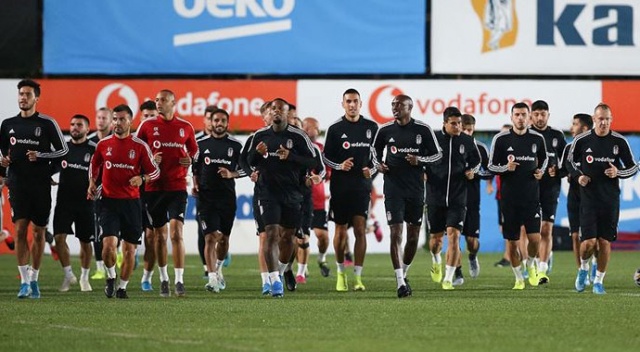 Beşiktaş Braga maçı hazırlıklarına başladı Beşiktaş Braga maçı hazırlıklarına başladı