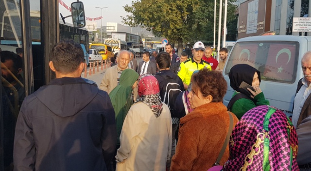 Halk otobüsünün çarptığı öğrenci yaralandı Halk otobüsünün çarptığı öğrenci yaralandı