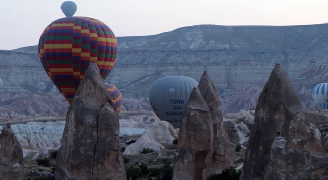 Kapadokya Bölgesini 9 ayda 2 milyon 902 bin 390 turist ziyaret etti
