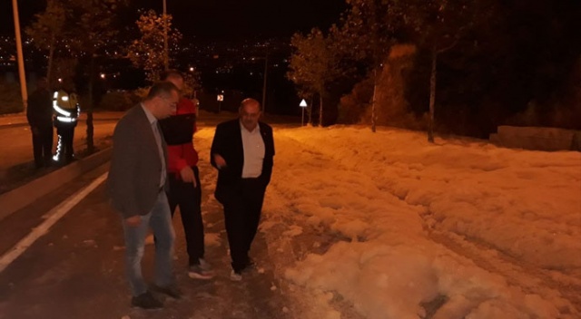 Kimyasal sanılan köpük paniğe neden oldu