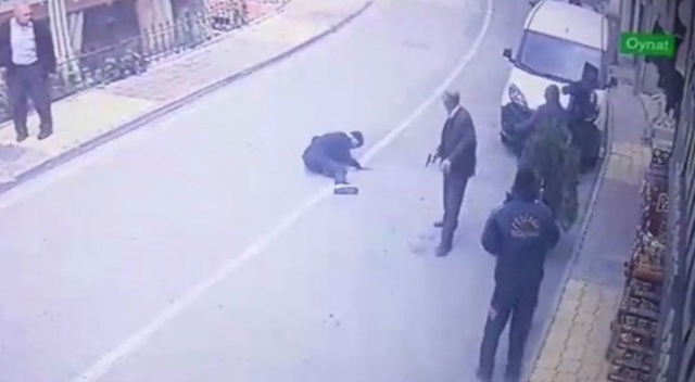 Malatya'da cinayet anı saniye saniye kameraya yansıdı