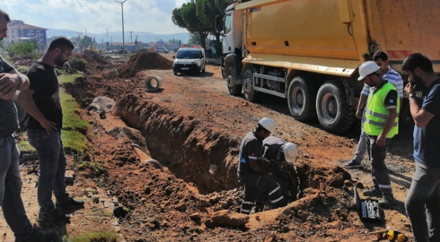 Muğla&#039;da doğalgaz hattı patladı