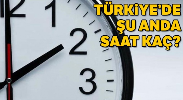 Saat şu an kaç? Saatler geri alındı mı? 27 Ekim 2019 Türkiye Saati (Şimdi Türkiyede saat kaç?) Saat şu an kaç? Saatler geri alındı mı? 27 Ekim 2019 Türkiye Saati (Şimdi Türkiyede saat kaç?)
