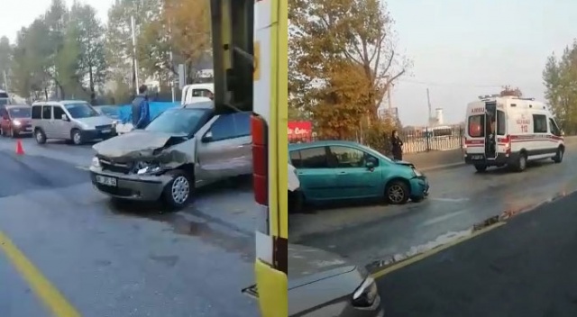 Şehirlerarası yola mazot döküldü, çok sayıda araç kaza yaptı Şehirlerarası yola mazot döküldü, çok sayıda araç kaza yaptı