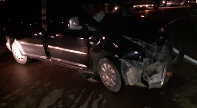 Sinop'ta trafik kazası: 1 yaralı