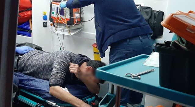 Sokak ortasında silahlı saldırı: 1 yaralı Sokak ortasında silahlı saldırı: 1 yaralı