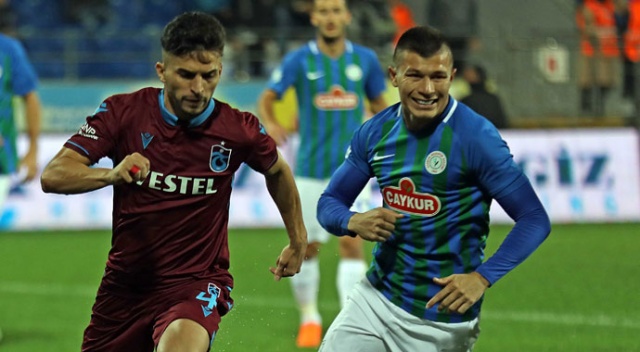 Trabzonspor, Çaykur Rizespor'u deplasmanda 2-1 mağlup etti Trabzonspor, Çaykur Rizespor'u deplasmanda 2-1 mağlup etti