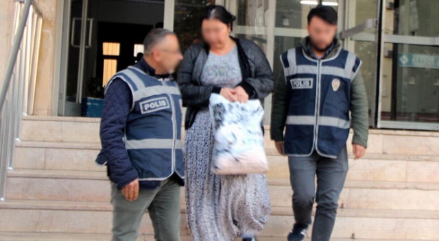 1 yıldır firar olan ve hakkında 25 yıl hapis cezası bulunan kadın yakalandı