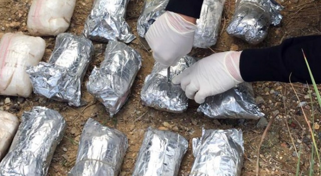 Antalya'da jandarmadan 3,5 milyon liralık uyuşturucu baskını