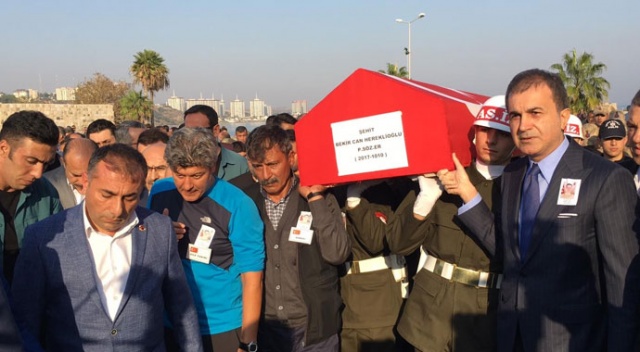 Barış Pınarı Harekatı şehidi Adana&#039;da toprağa verildi