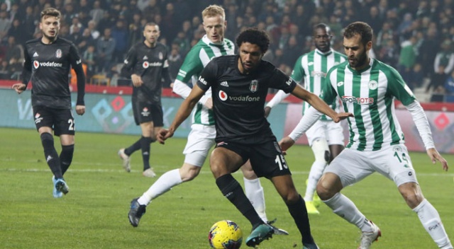 Beşiktaş deplasmanda tek golle güldü! (Konyaspor 0-1 Beşiktaş)
