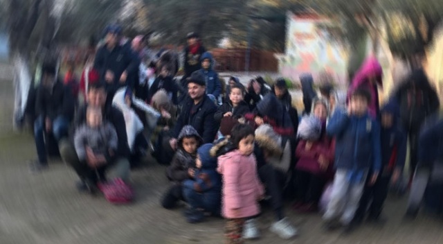 Çanakkale'de 430 mülteci yakalandı Çanakkale'de 430 mülteci yakalandı
