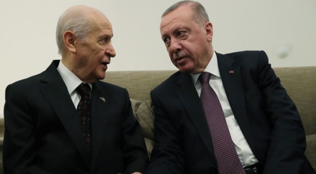 Cumhurbaşkanı Erdoğan, Bahçeli ile görüştü Cumhurbaşkanı Erdoğan, Bahçeli ile görüştü