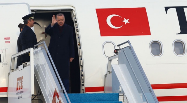 Cumhurbaşkanı Erdoğan Katar&#039;da