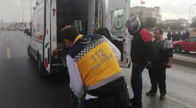 E-5'te zincirleme kaza: 1 yaralı